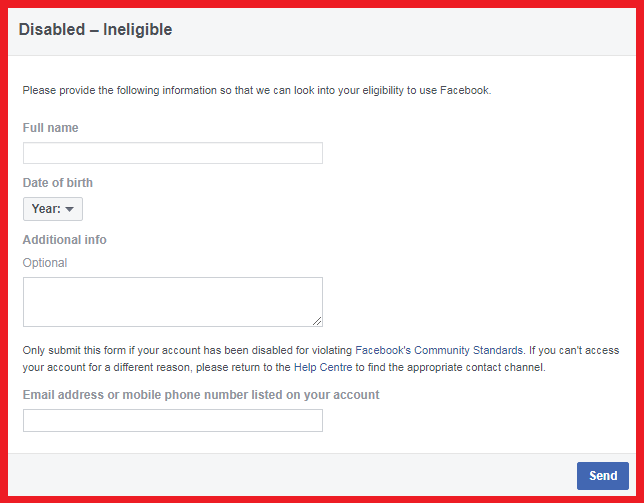 Cara Memulihkan Akun FB Yang Dinonaktifkan Oleh Pihak Facebook