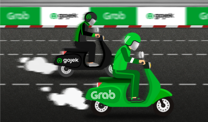 Faktor Pembanding Gojek VS Grab