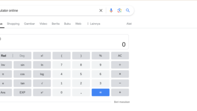 Cara Menggunakan Kalkulator Online